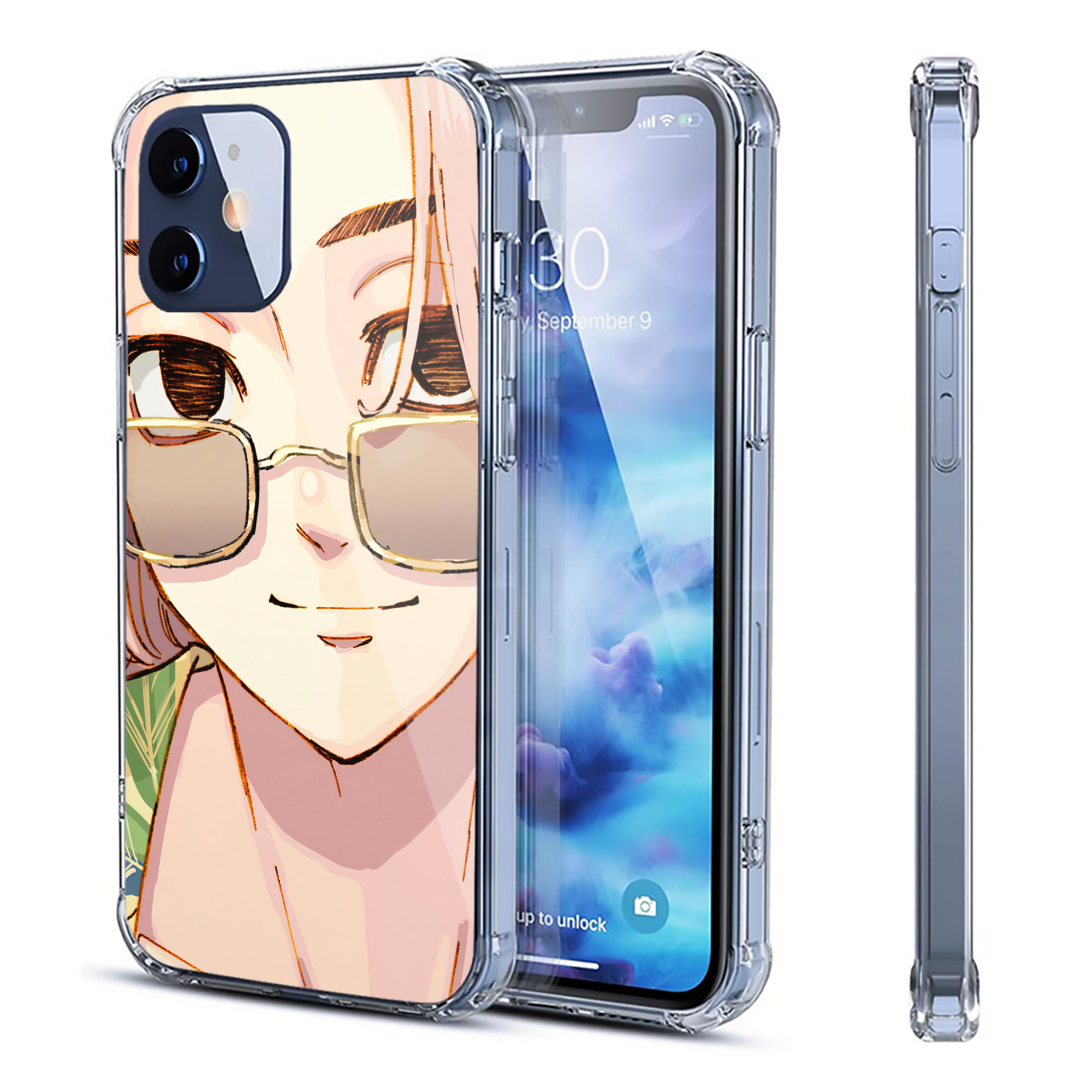 （画像用） 東京リベンジャーズ Tokyo Revengers 【iPhone 12シリーズ対応】透明スマホケース（クリアソフトケース）